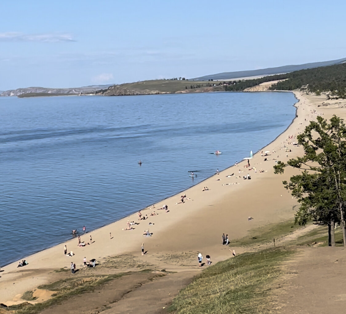 Сарайский пляж на ольхоне фото