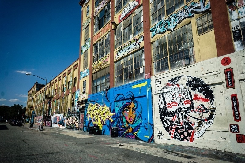 5Pointz - самый известный граффити объект в Нью-Йорке