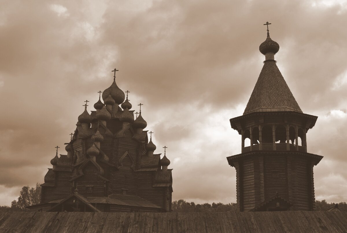 Колокольня остров кижи