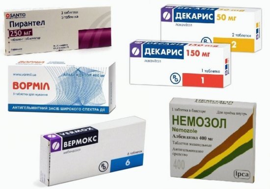 
Самые частые побочные действия противоглистных препаратов: головные и абдоминальные боли, головокружение, нарушение стула