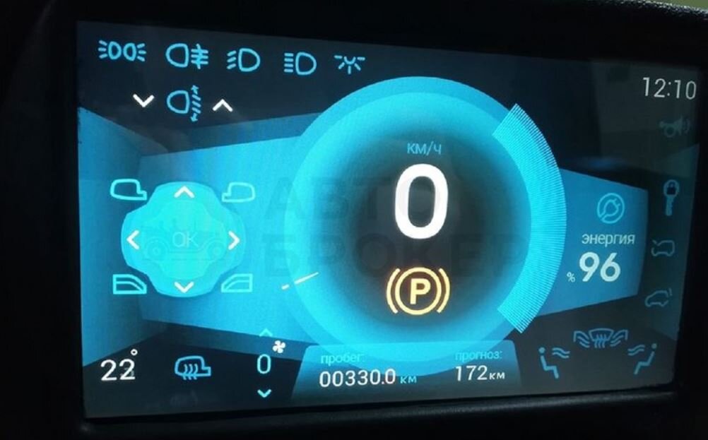 Интерфейс главного экрана