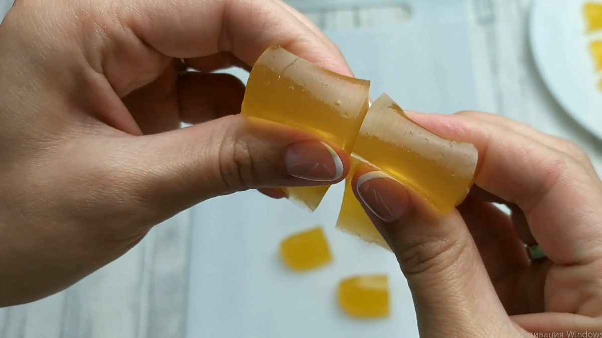 Ниже покажу как сделать вот такой домашний мармелад