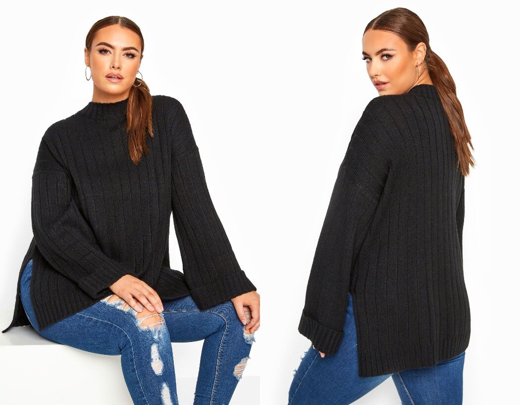 Свободный джемпер для полных (Yours)