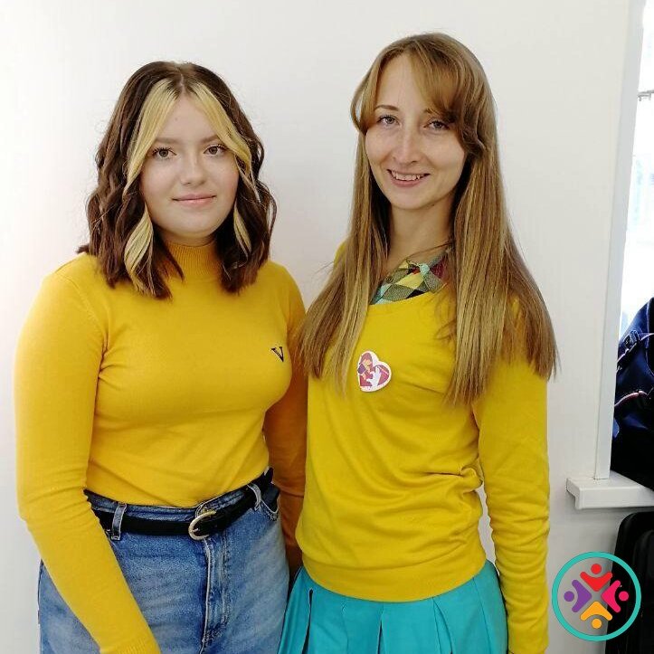 Анна и Настя перед фотосессией