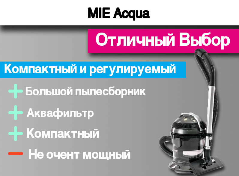 Пылесос MIE Acqua