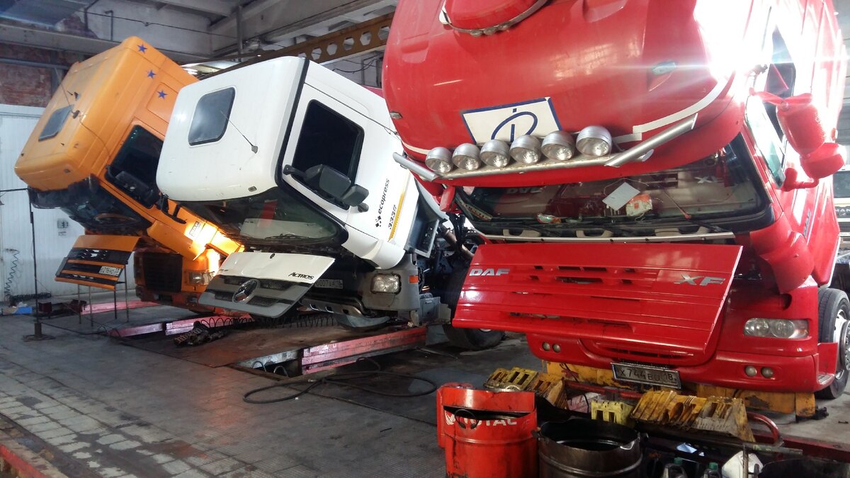 Наша специализация - грузовые машины из Европы, источник фото - личный фотоархив