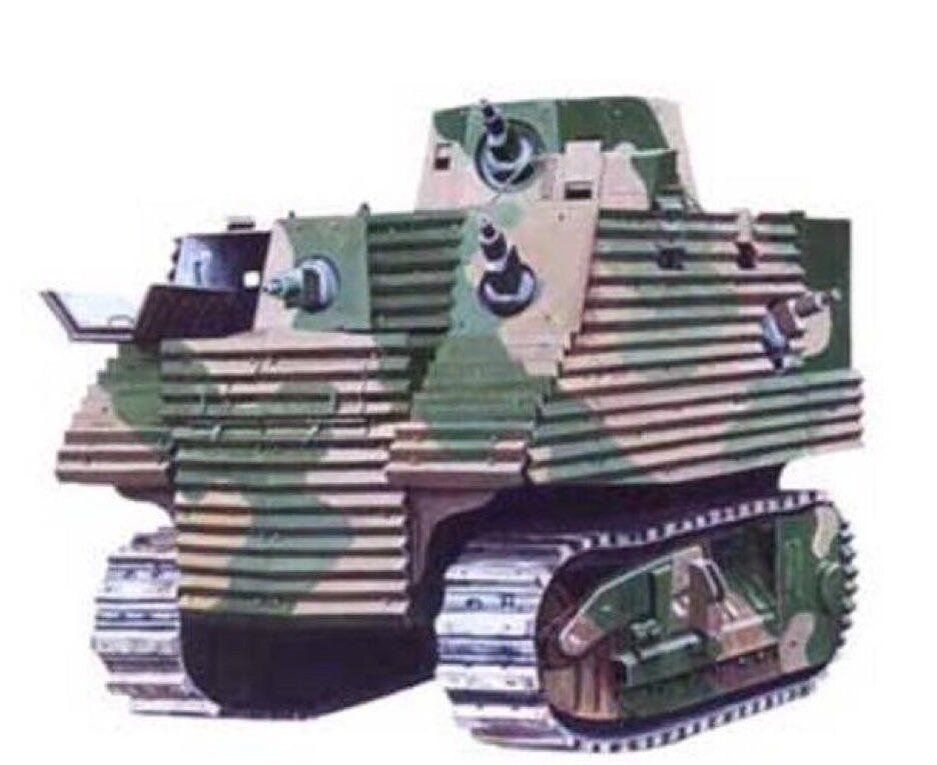 Рисунок: Bob Semple Tank. Взято из открытого источника.