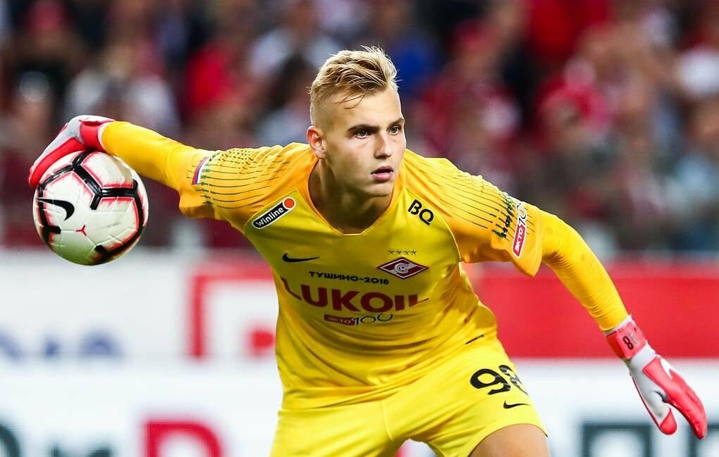 Александр Максименко - вратарь "Спартака"