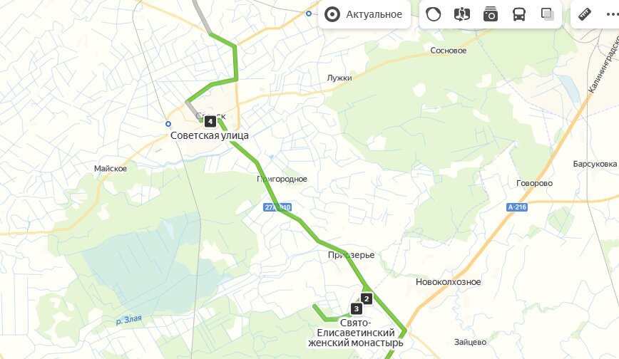 От Калининграда до Славска 120 км, от Славска до Советска (и до Литвы) - всего 16 км. 