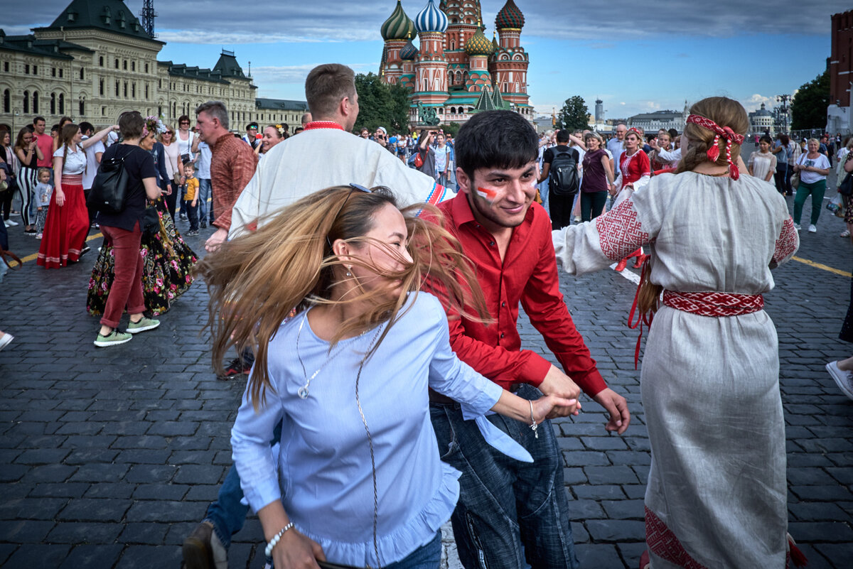 Чемпионат мира по футболу, Москва. Фото Анатолия Струнина.