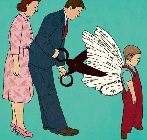 Убеждения родителей воспринимаются без анализа и критики и записываются на всю жизнь на подсознательном уровне. Фото из открытых ресурсов интернета.