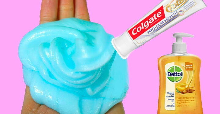 Как сделать слайм из зубной пасты - статья интернет-магазина Slime Shop