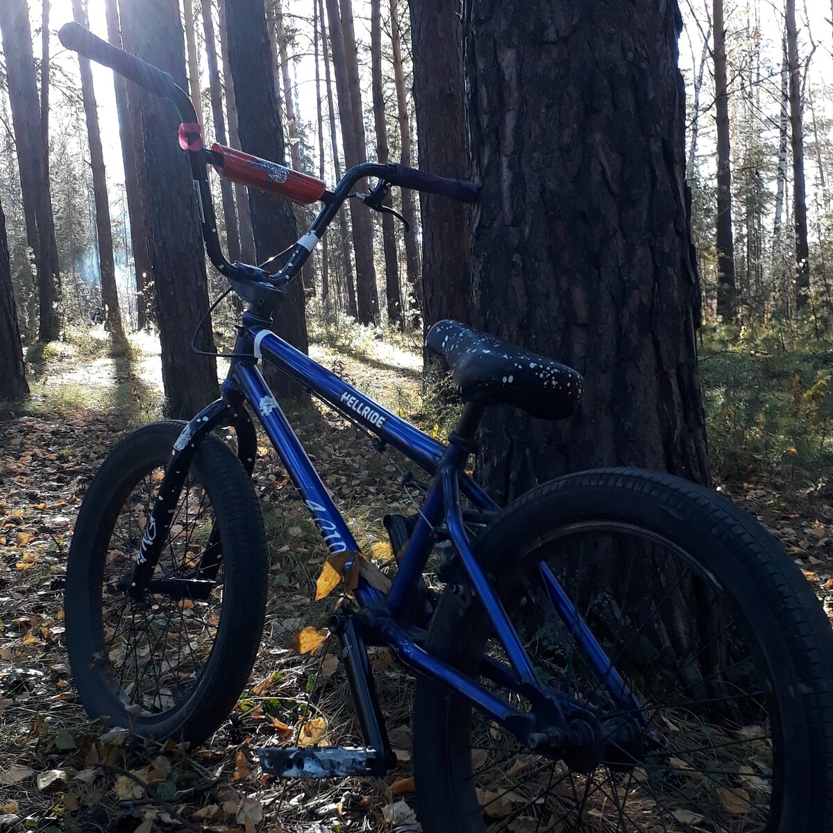 Примерно так выглядел байк до изменений