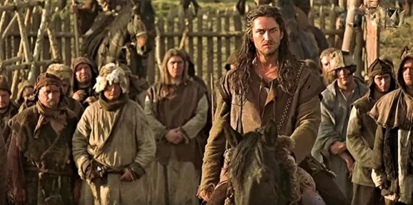 Кадры из мини-сериала «Аттила завоеватель» (Производство: США и Литва. 2001 год; режиссёр – Дик Лоури)