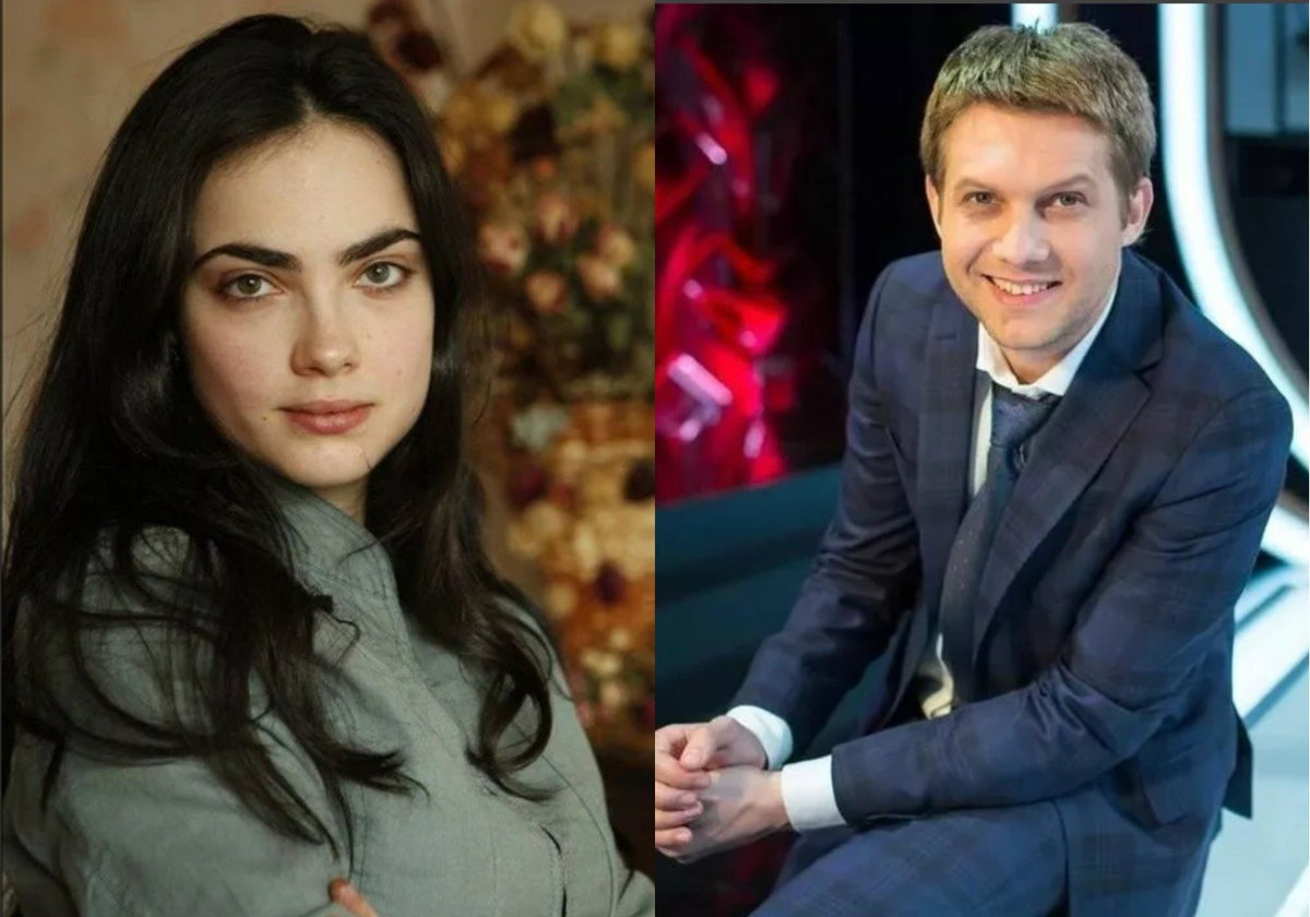 Борис Корчевников и Анна Сесиль  Фото из источника Яндекс картинки 
