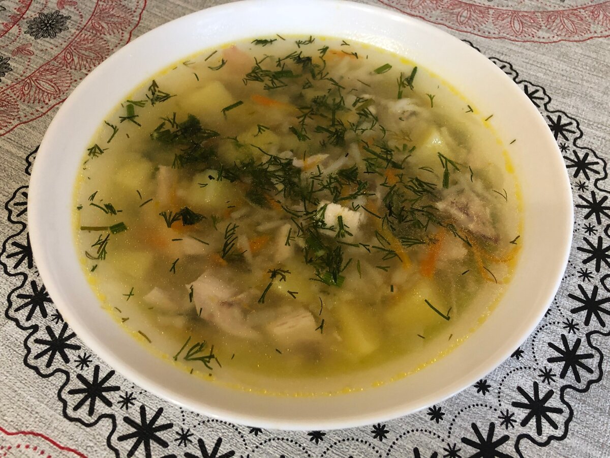 Вкусный суп для детей