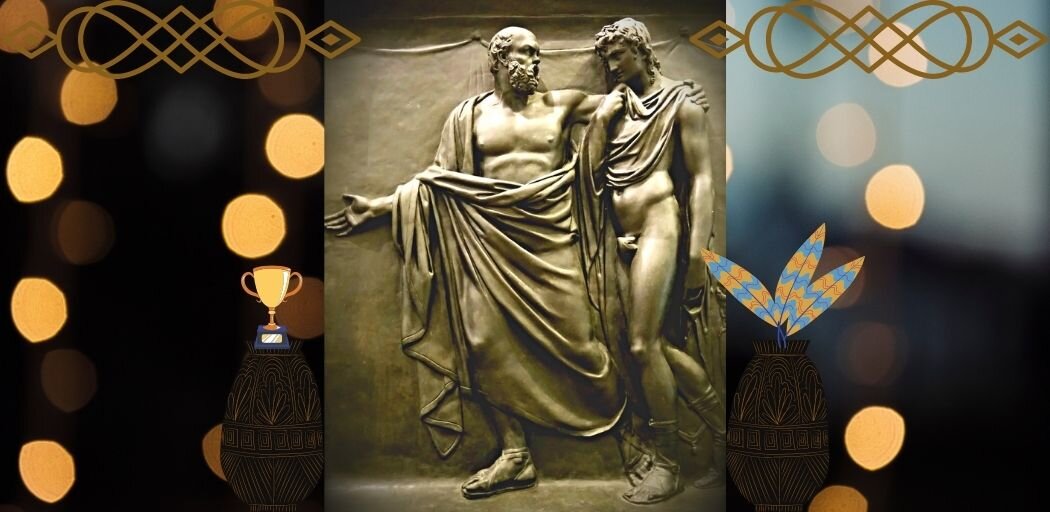 В истории от всех противоречий остался прекрасный пример дружбы философа и "изнеженного полководца" - Сократа и Алкивиада