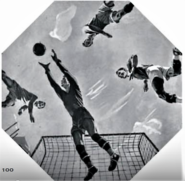 Эскиз создан для станции, проектное название которой было "Донбасская" ("Павелецкая"), в составе 14 мозаичных потолочных панно, изображавших труд и отдых на Украине. 