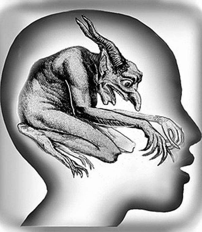 У каждого свои демоны а голове.