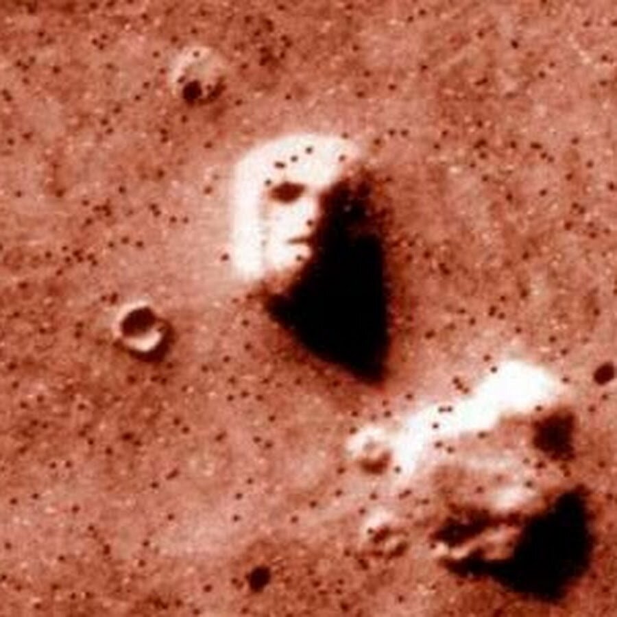 Марсианская поверхность 25 июля 1976 г. 