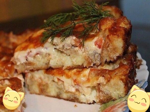 Пирог с мясом легче не бывает выручит в любой ситуации.
