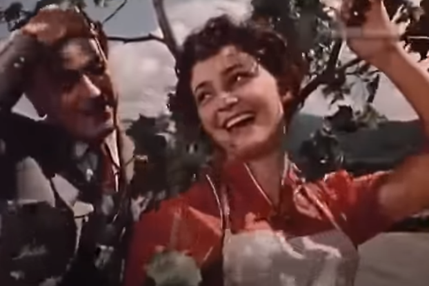 Кадр из фильма "Стрекоза" (1954)