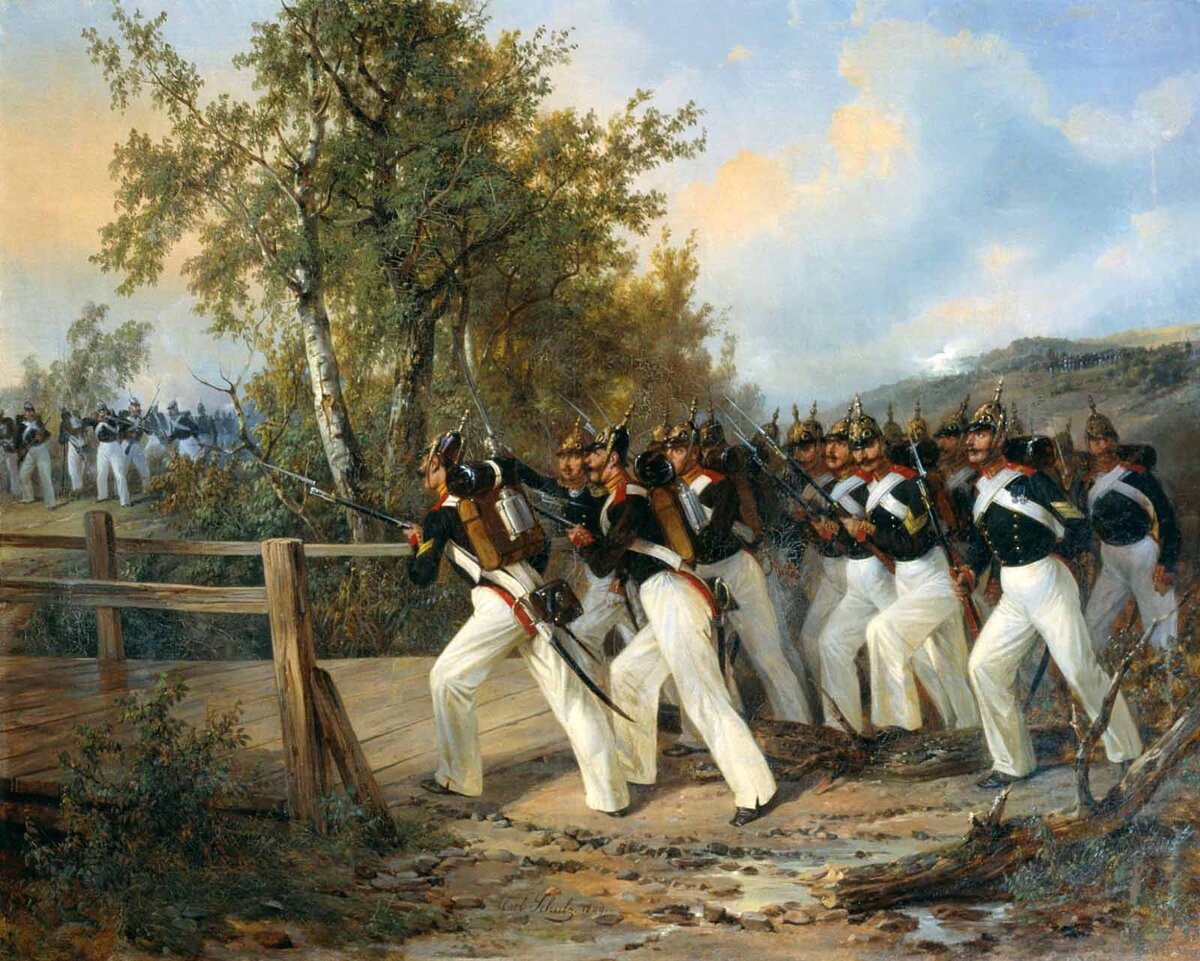 выступление семеновского полка 1820