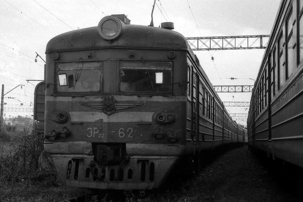 ЭР22-62, сентябрь 1994 год, депо Перерва
