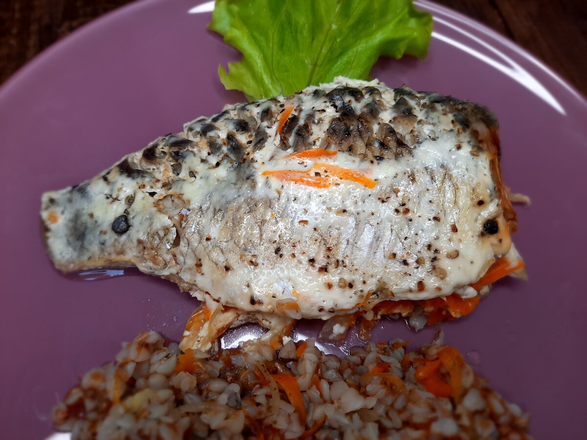 Карась под сметаной!