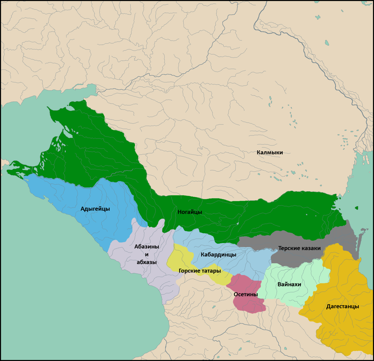 Адыгейцы в России расселение. Карта Северного Кавказа 18 века. Карта расселения народов Кавказа. Абхазы и абазины.