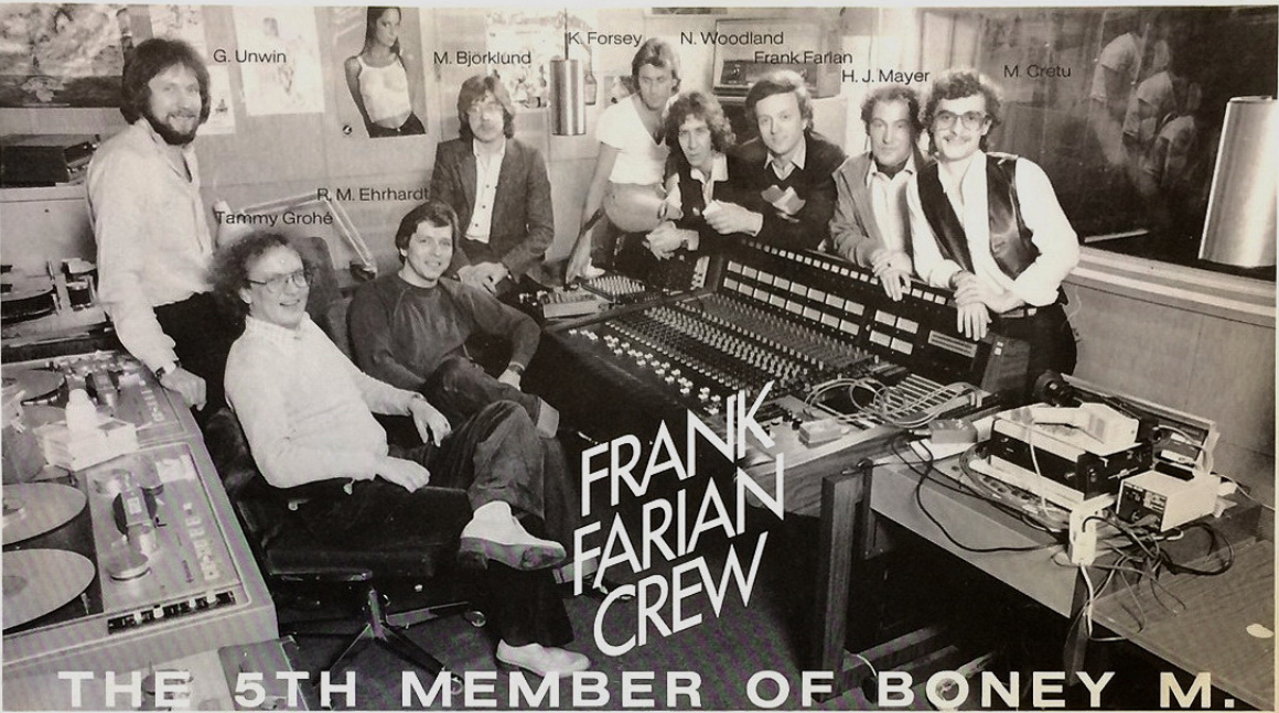 Фото команды Фрэнка Фариана. 