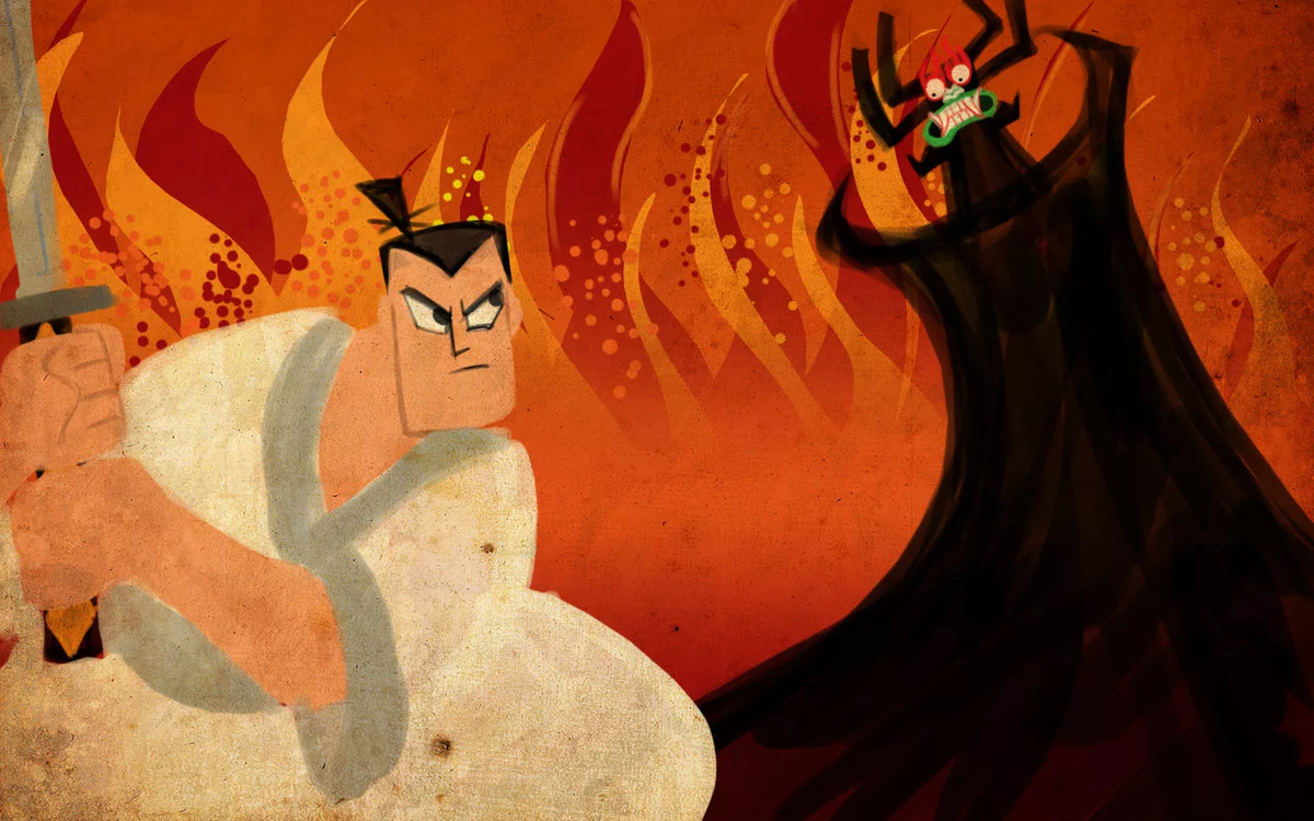 Кадр из cериала "Самурай Джек"