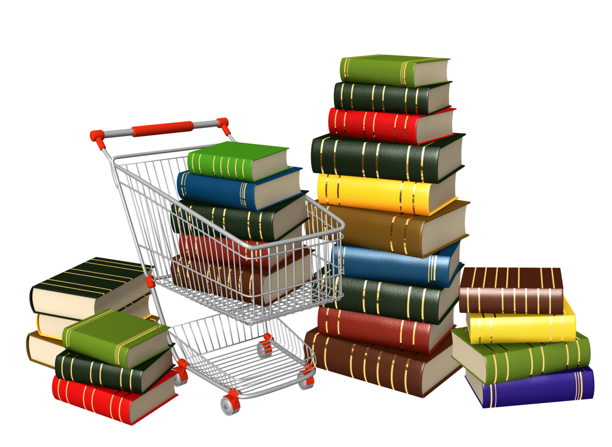 Книжный интернет магазин с доставкой. Книги. Товары иллюстрация. Книжная торговля.
