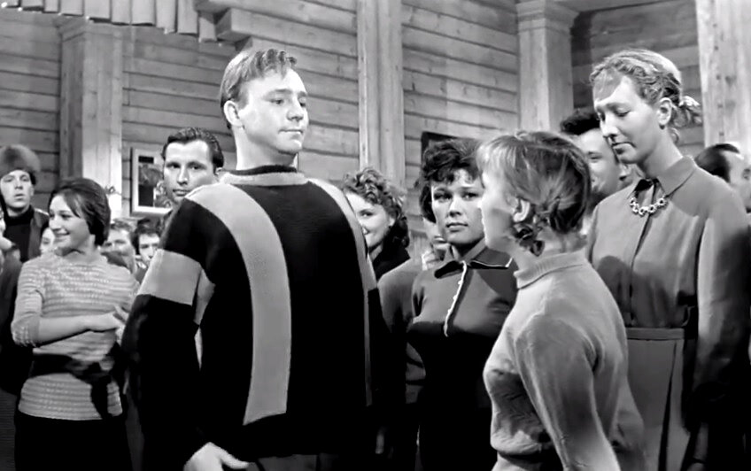 Кадр из фильма "Девчата"