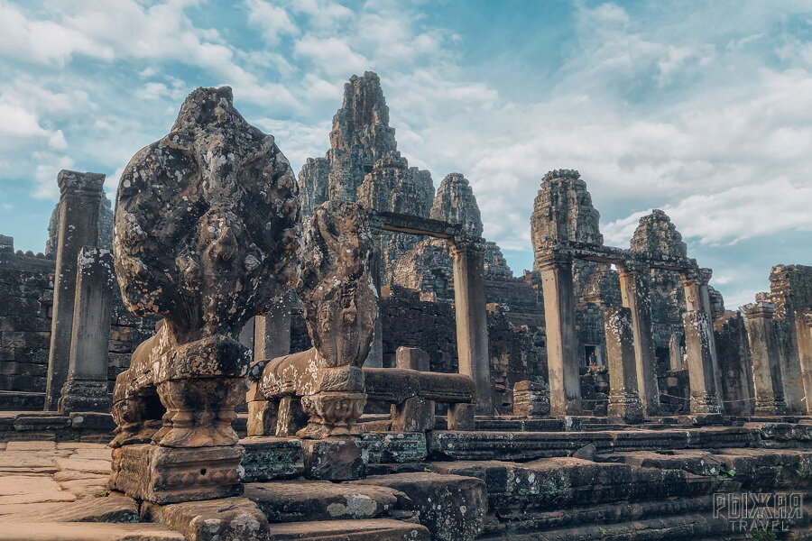 Древние руины храма Байон. Фото автора