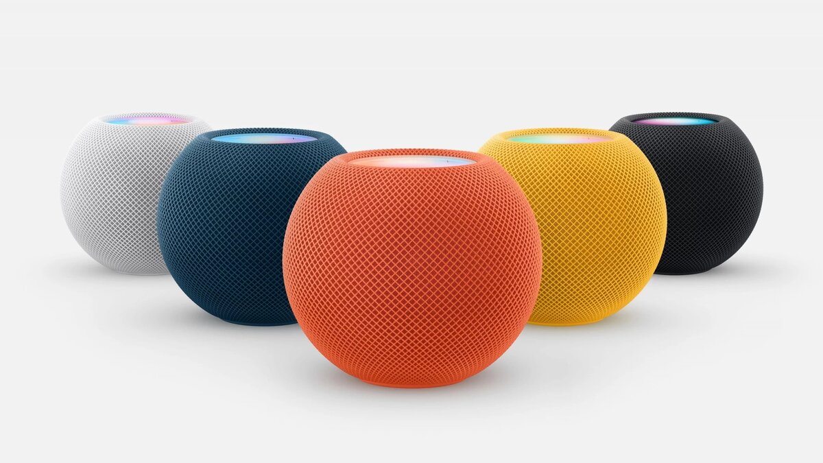 HomePod mini в новых расцветках