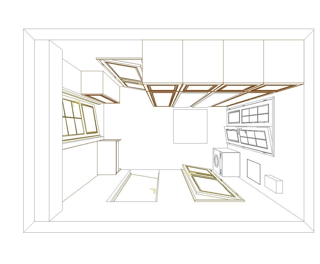 Вид планируемого проекта сверху