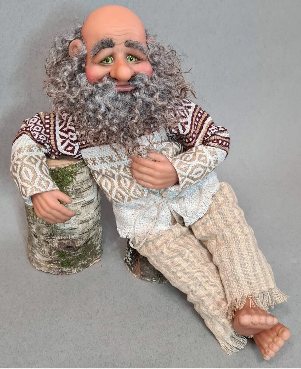 Домовой в доме. Кукла ручной работы мастер и фотограф @gavrilovatanay