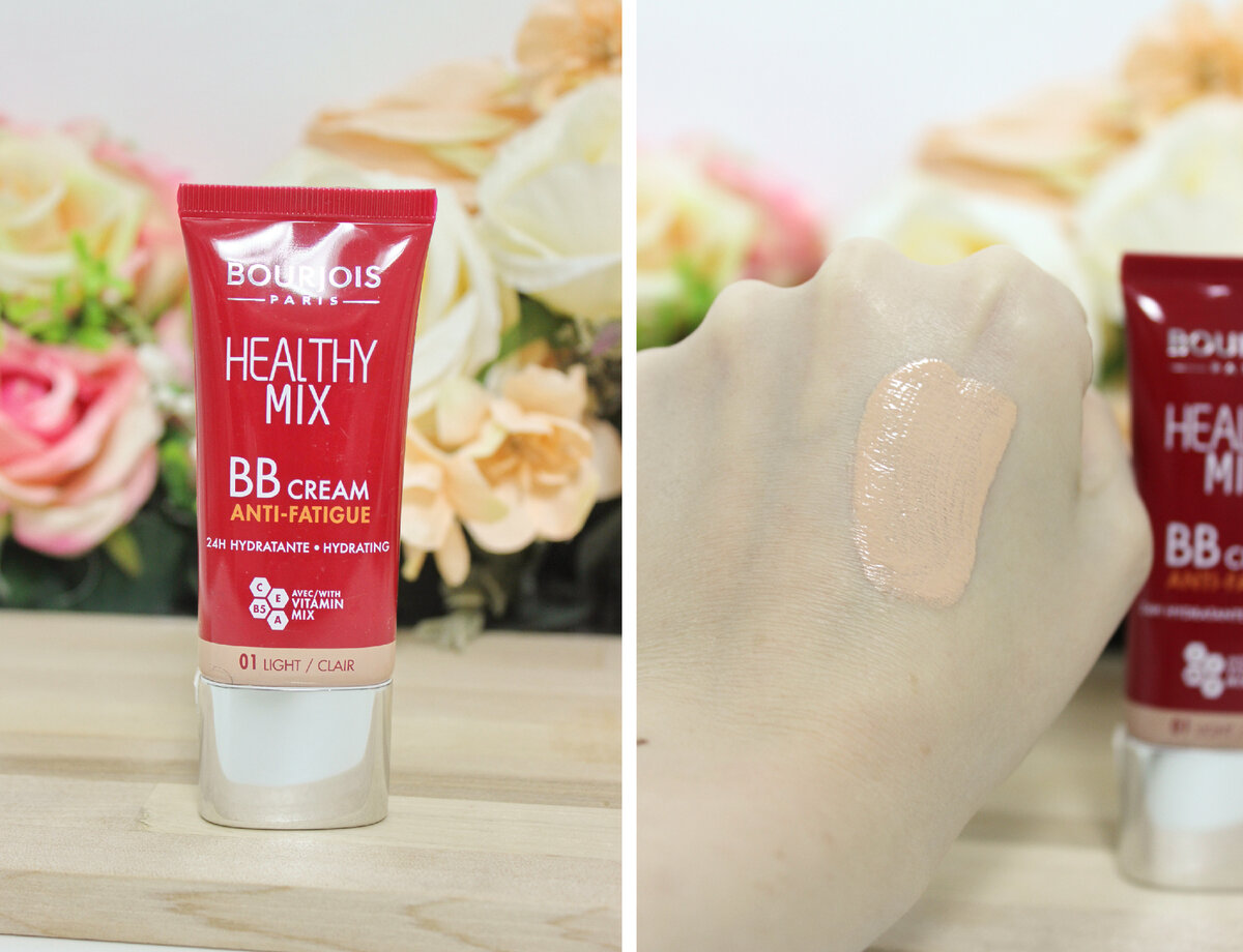 Bourjois Healthy Mix BB cream, в оттенке 01 Light.