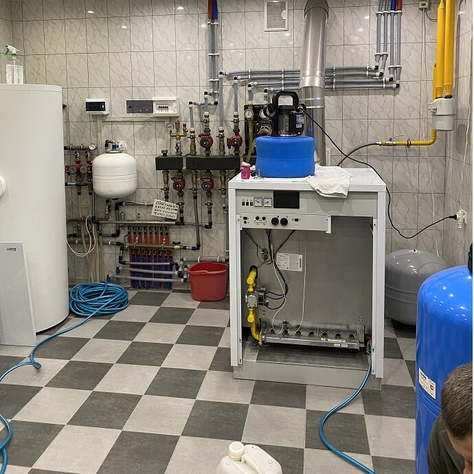 Сервисное обслуживание котла отопления