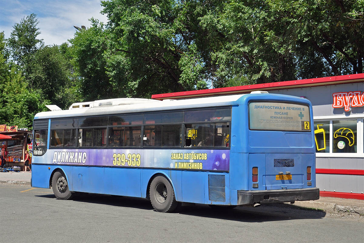 Hyundai Aero City 540 сзади. Источник фото: fotobus.msk.ru