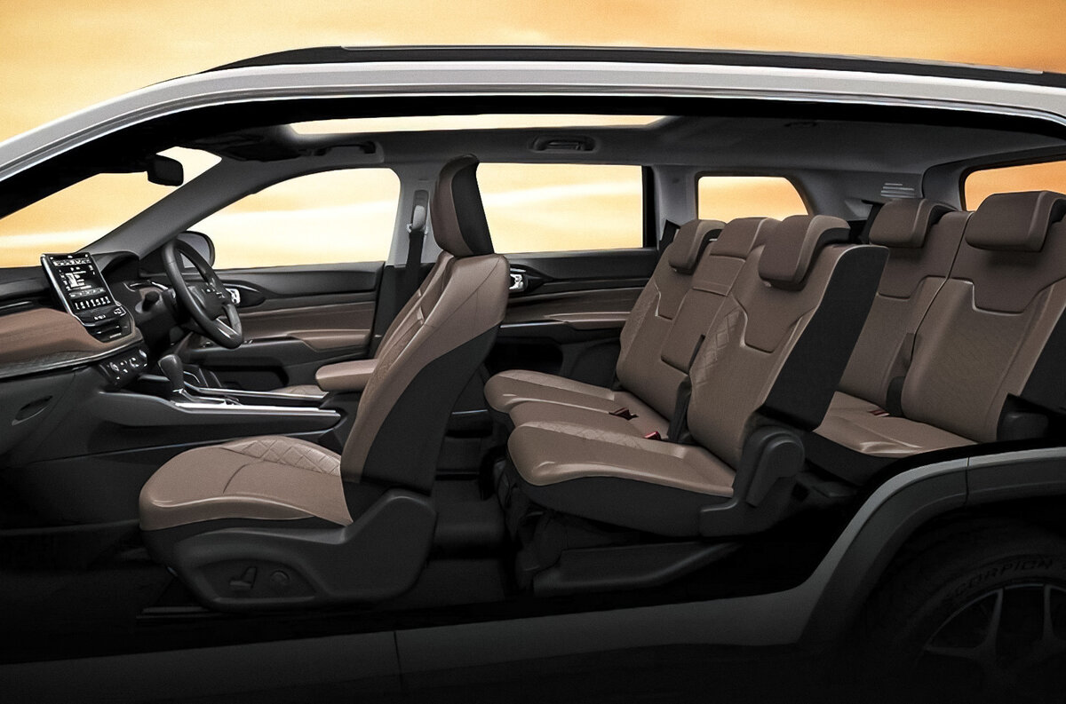 Салон Jeep Meridian