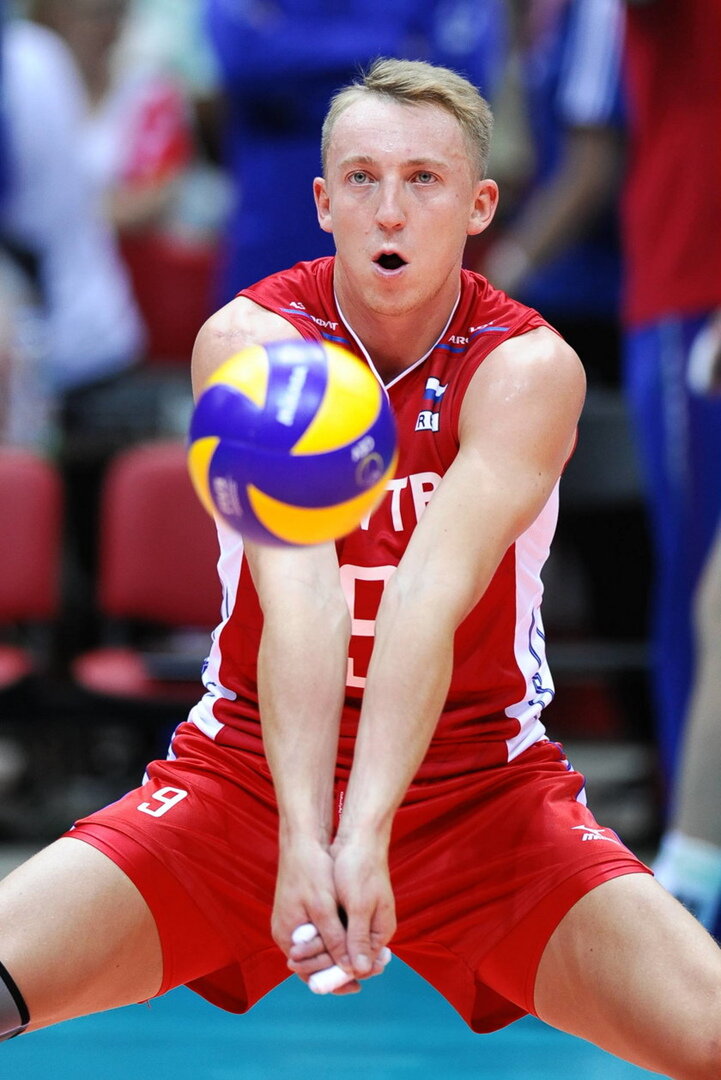 Волейболист Алексей Спиридонов