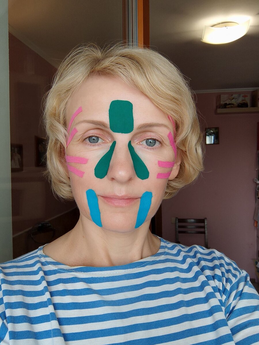 Аппликации на моём лице