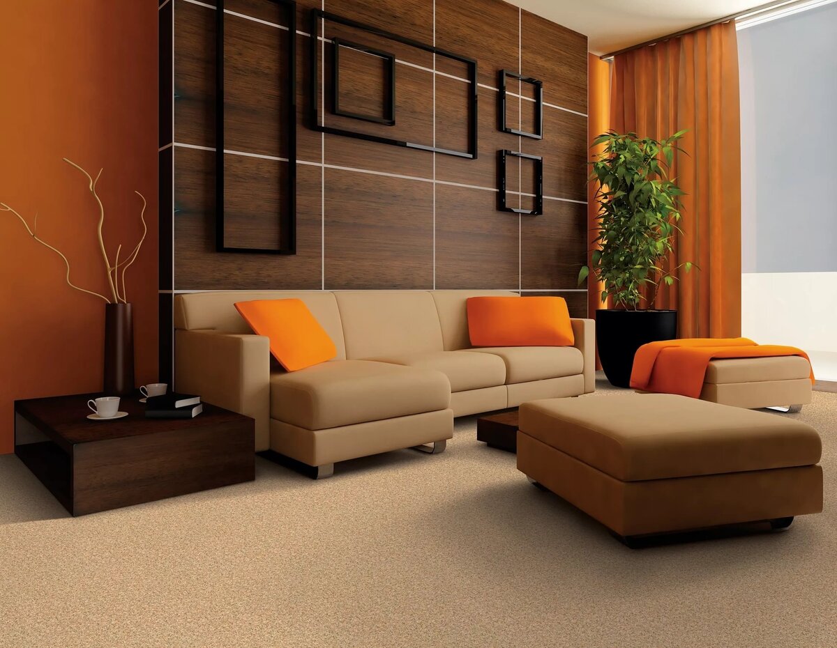 Оранжевая мебель: фото современных идей дизайна интерьера