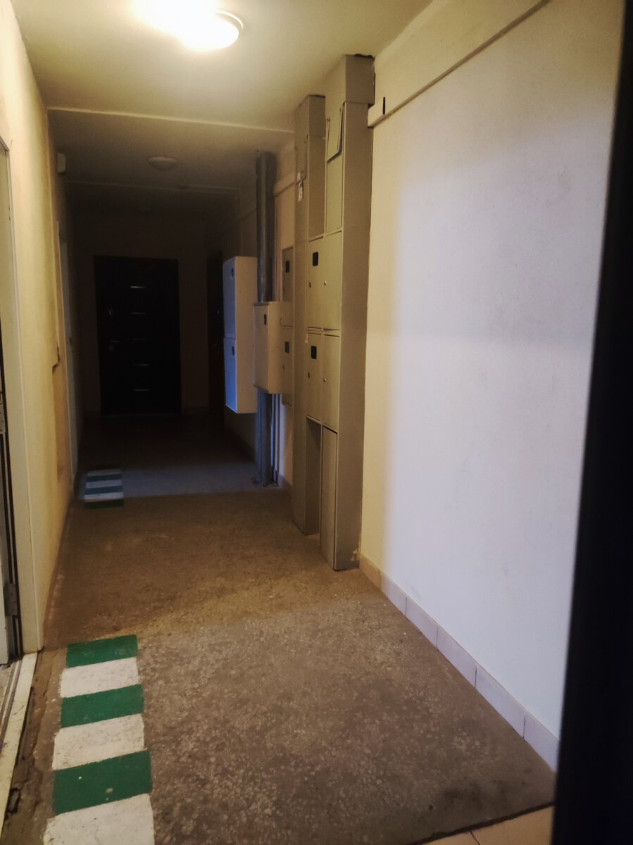 В моём доме счётчики на площадке. 