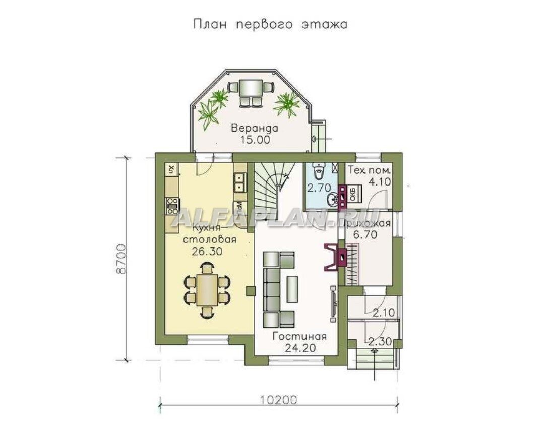 Проект дома с 108