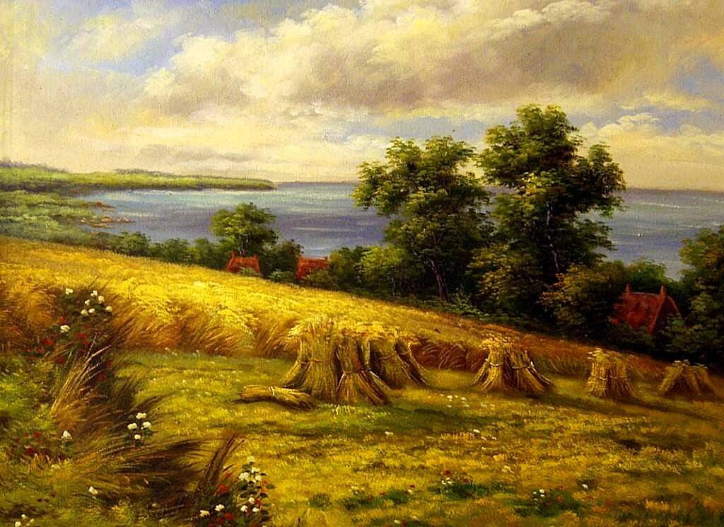 Художник Сергей Владимирович Минаев. Поле.