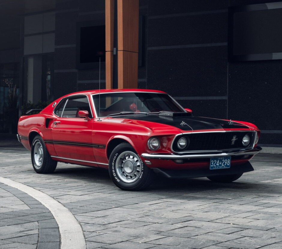 1969 Ford Mustang Boss 429 Dark Knight