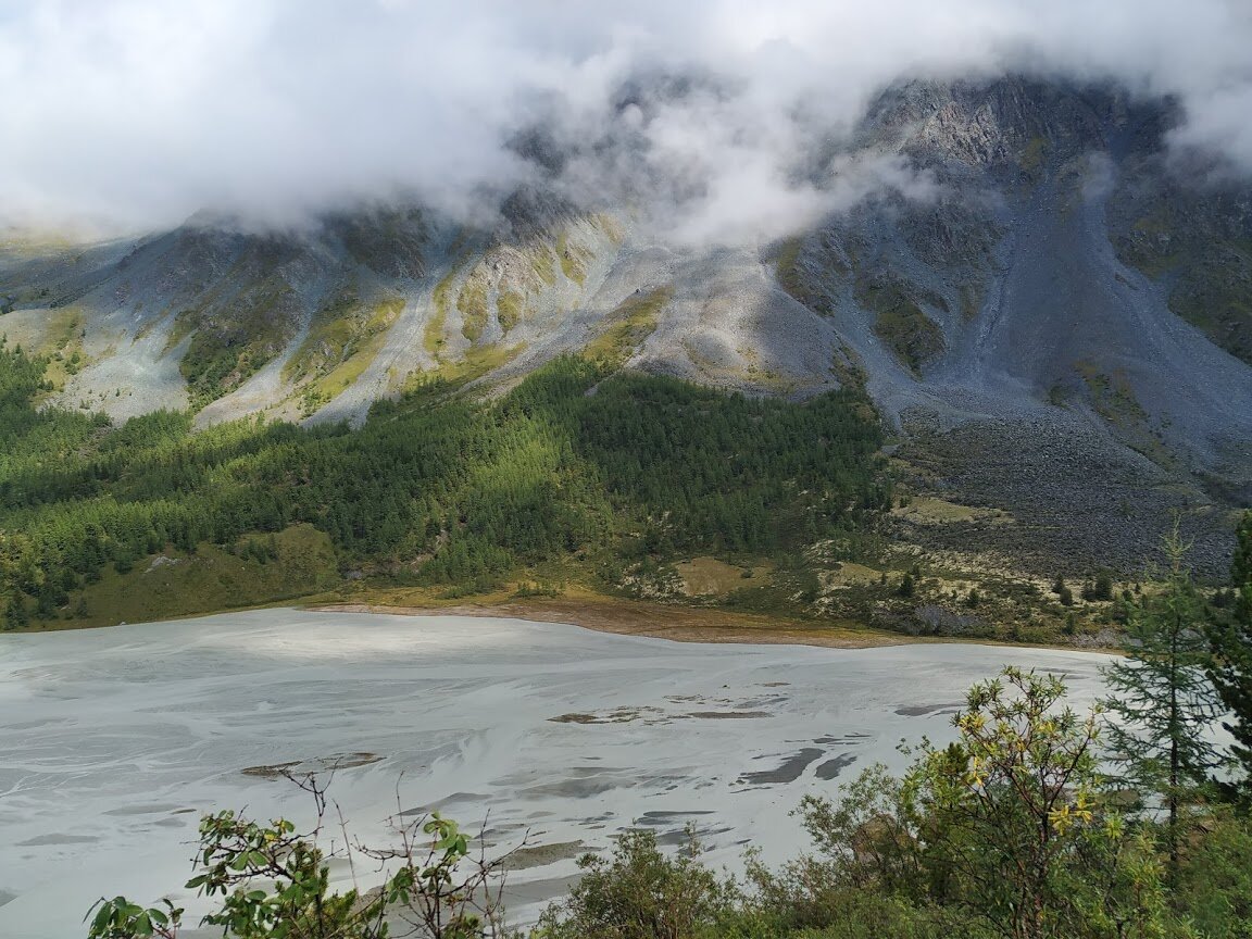 Аккемское озеро на Алтае